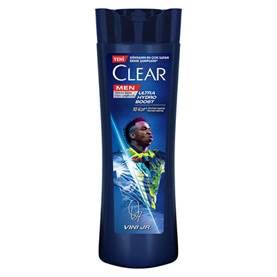 Clear Men Şampuan Kepeğe Karşı Etkili Vinícius Júnior 350 ml