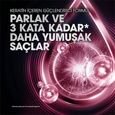 Clear Women Şampuan Yumuşak Parlak Kiraz Çiçeği Esansı & Keratin 350 ml