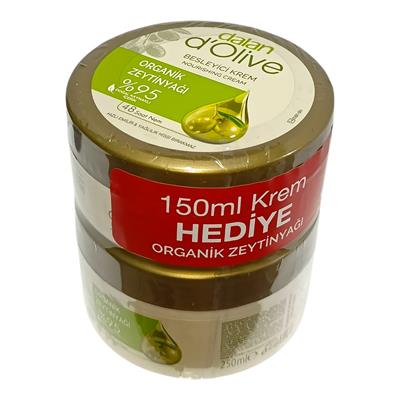 DOlive Organik Zeytinyağı Besleyici Krem 250 ML + 150 ML 