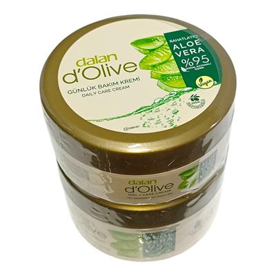 DOlive Rahatlatıcı Aloe Vera Günlük Bakım Kremi 250Ml + 150ML