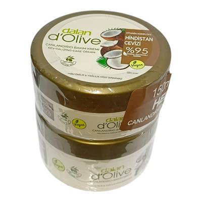 DOlive Vitamin Kompleks Hindistan Cevizi Canlandırıcı Bakım Kremi 250 ML + 150 ML