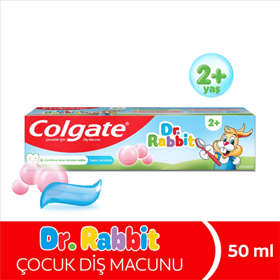 DR. Rabit Çocuk Diş Macunu Sakız Aromalı 50ml