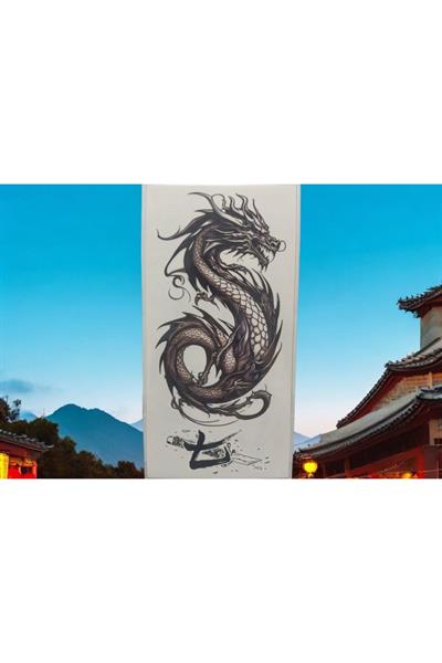 EJDERHA Geçici Dövme