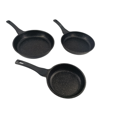 ESSENSO Döküm Granit 3Lü Tava