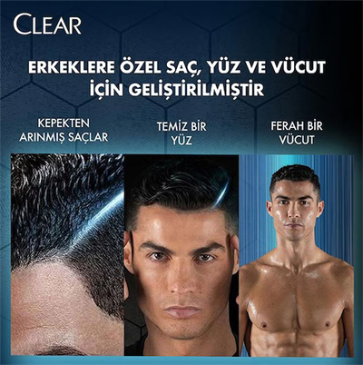 Ferahlatıcı Mentol 3 in 1 Kepeğe Karşı Şampuan ve Duş Jeli 350 ml