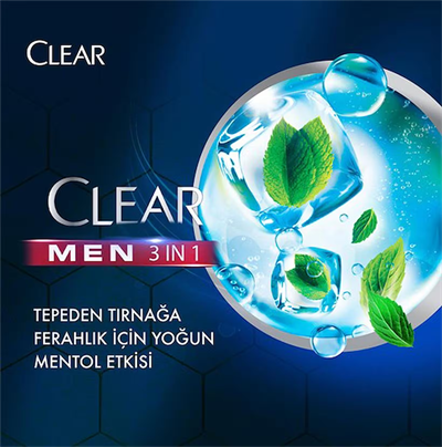 Ferahlatıcı Mentol 3 in 1 Kepeğe Karşı Şampuan ve Duş Jeli 350 ml