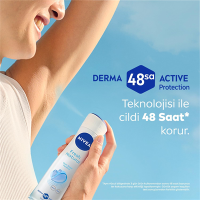 Fresh Natural Kadın Sprey Deodorant 200 ml