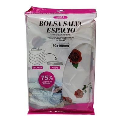 Gül Çiçeği Desenli Vakumlu Hurç 70x100cm (1 Adet)