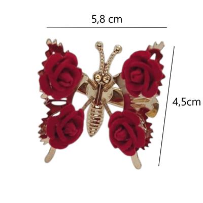 Güllü Kelebek Pens Toka