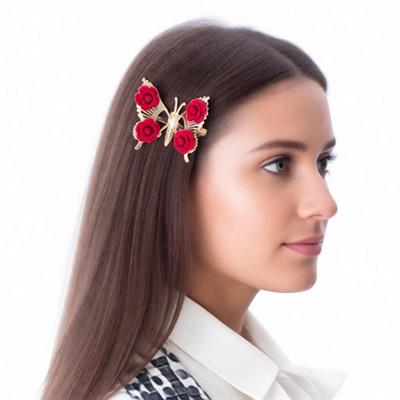 Güllü Kelebek Pens Toka