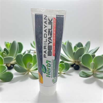 HERBL Parıldayan Beyazlık Aktif Karbonlu Beyazlatıcı Diş Macunu 100g