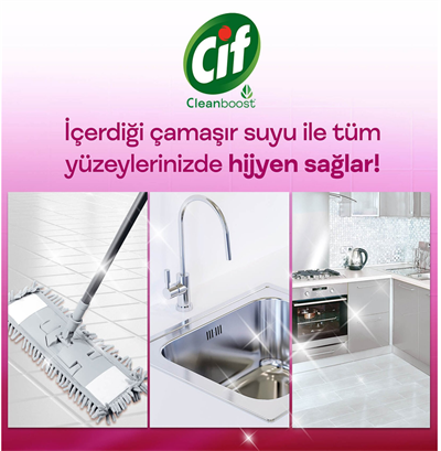 Jel Yüzey Temizleyici Cleanbost Çiçek Ferahlığı 750 ML