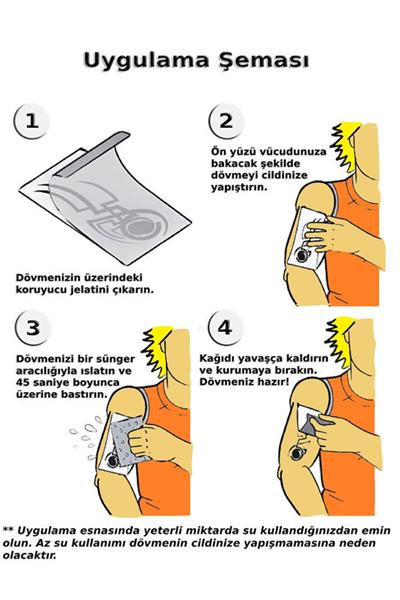 KAPLAN Geçici Dövme