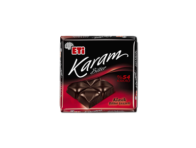 KARAM % 54 Kakao Bitter Çikolata 60 GR