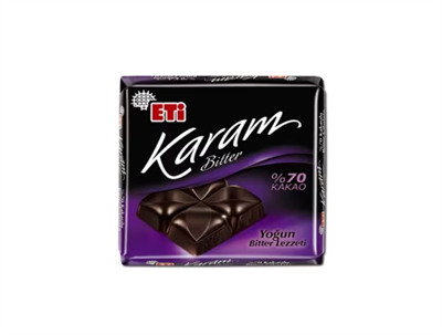 KARAM % 70 Kakao Bitter Çikolata 60 GR