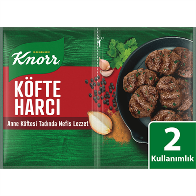 Köfte Harcı Anne Köftesi Tadında Nefis Lezzet (2 Kullanımlık 41g + 41g = 82 G)