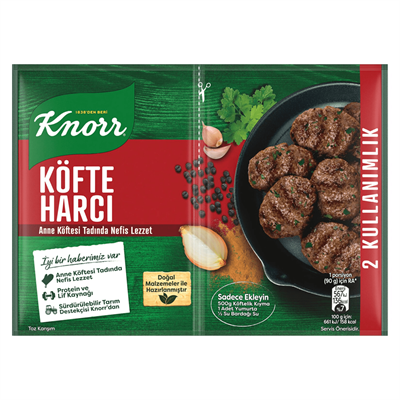 Köfte Harcı Anne Köftesi Tadında Nefis Lezzet (2 Kullanımlık 41g + 41g = 82 G)