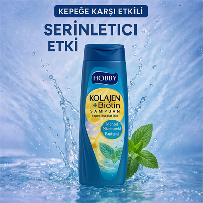 KOLAJEN BİOTİN Şampuan Kepekli Saçlar İçin