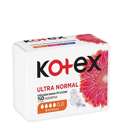 KOTEX Ultra Normal Ped 8 Adet