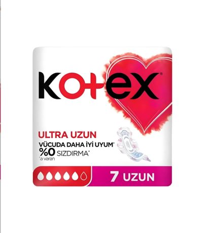 KOTEX Ultra Uzun Ped 7 Adet