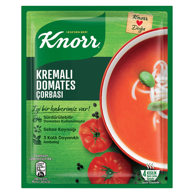 Kremalı Domates Çorbası (4 Kişilik - 69g)