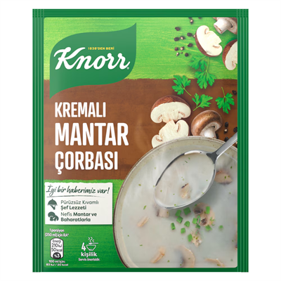 Kremalı Mantar Çorbası (4 kişilik - 63gr)