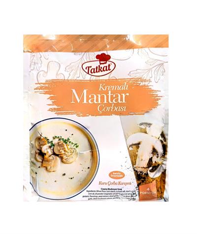 Kremalı Mantar Çorbası (4 Porsiyon - 65g)