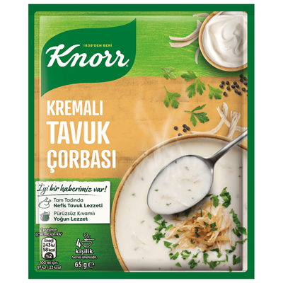 Kremalı Tavuk Çorbası (4 Kişilik - 65g)