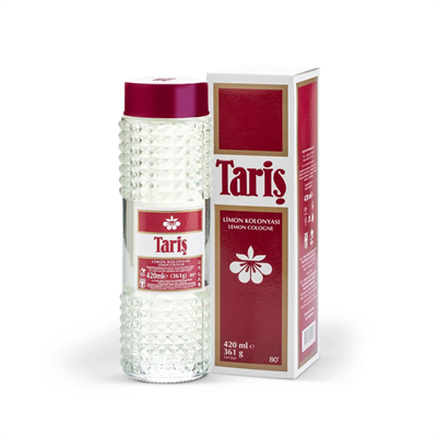 Limon Kolonyası 80 Derece 420ML (361 gr) Cam Şişe