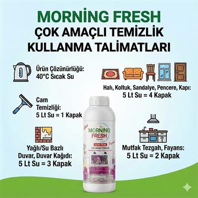 LOK-TEM Çok Amaçlı Temizlik Begonvil 1 Litre