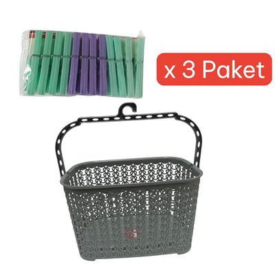 Mandal Sepeti ve Çamaşır Mandalı