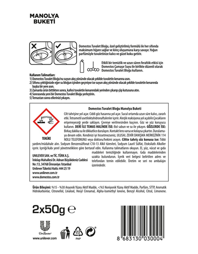 Manolya Buketi 2Li Wc Blok