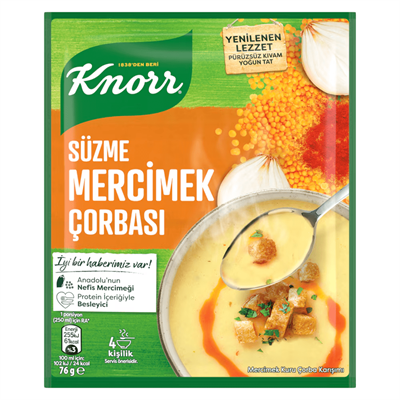 Mercimek Çorbası (4 Kişilik - 76gr)