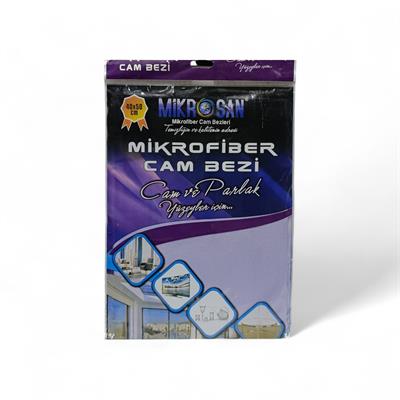 MİKROSAN Mikrofiber Cam Bezi 40x50cm