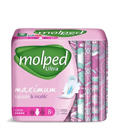 MOLPED Ultra Uzun Ped 8 Adet