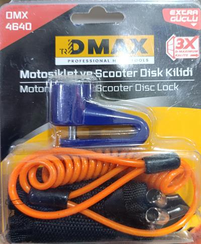 Motosiklet ve Scooter Disk Kilidi