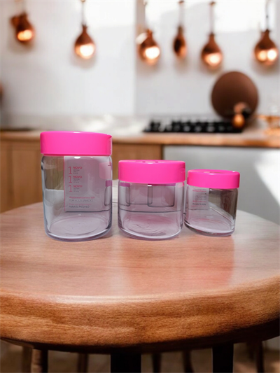 NOVO 3lü Kavanoz 890cc-635cc-290cc