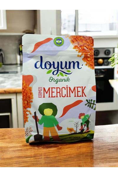 Organik Kırmızı Mercimek 500gr