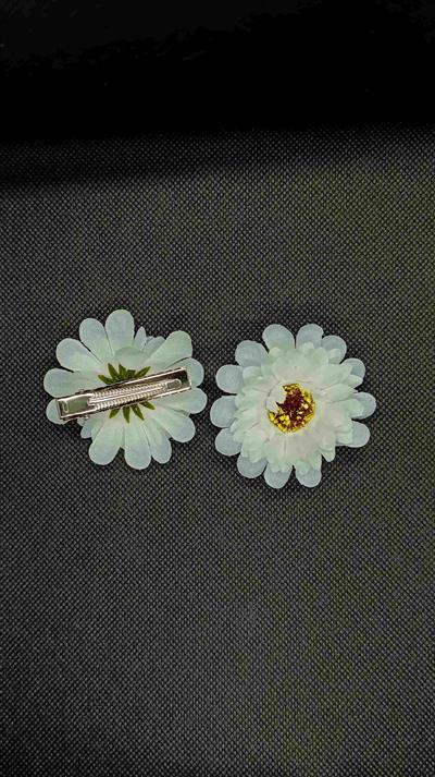 Papatya Figürlü 2Li Pens Toka