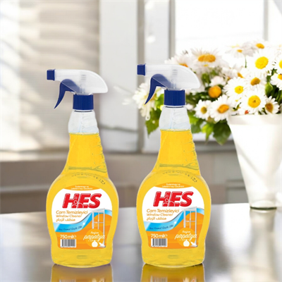 Papatya Parfümlü Cam Temizleyici 750ml (2 ADET), Erka Çok Amaçlı Temizlik Bezi (1 ADET)