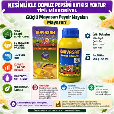 Peynir Mayası 250gr
