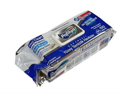 PREMIUM Yüzey Islak Havlu 2Li Set (100 Yaprak + 100 Yaprak)