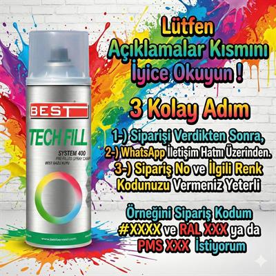 Profesyonel Akrilik Sprey Boya 400 ML