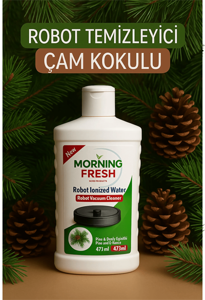 Robot Süpürge Deterjanı (İyonize Su)  Çam Ve Deniz Rezenesi 473Ml