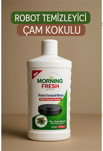 Robot Süpürge Deterjanı (İyonize Su)  Çam Ve Deniz Rezenesi 473Ml