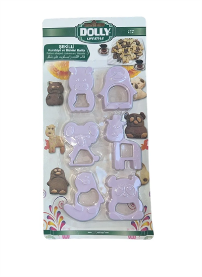 Şekilli Kurabiye ve Bisküvi Kalıbı