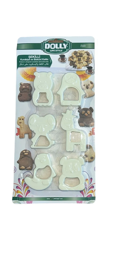 Şekilli Kurabiye ve Bisküvi Kalıbı