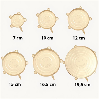 Silikon Taze Tutma Kapağı Seti