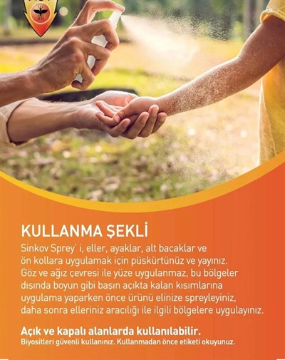 Sinek ve Kene Kovucu Sprey Losyon 100ML