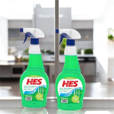 Sirke Katkılı Cam Temizleyici 750ml (2 ADET), Erka Çok Amaçlı Temizlik Bezi (1 ADET)